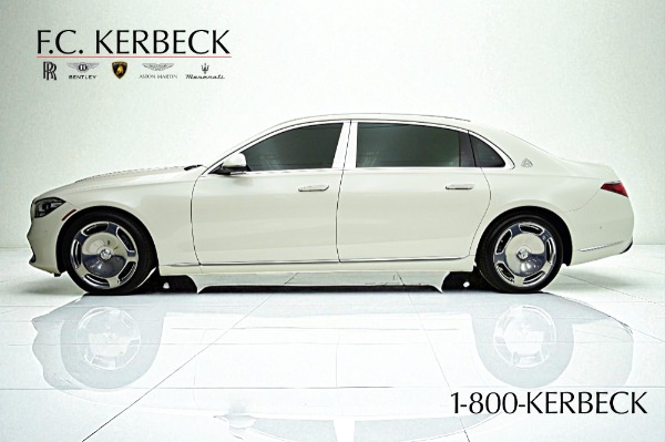 Used 2022 Mercedes-Benz S-Class Mercedes-Maybach S 580 4MATIC for sale $145,000 at F.C. Kerbeck Aston Martin in Palmyra NJ 08065 3